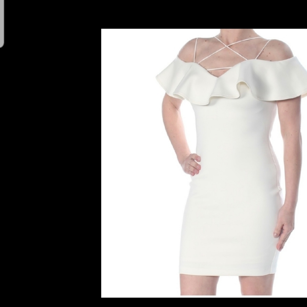 Guess white dress